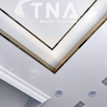 Nẹp Inox Trần Thạch Cao Dạng Vuông Góc