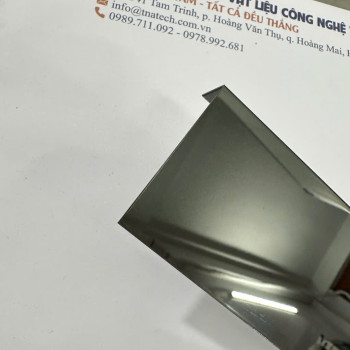 Nẹp L Inox Màu Đen Gương NLK1